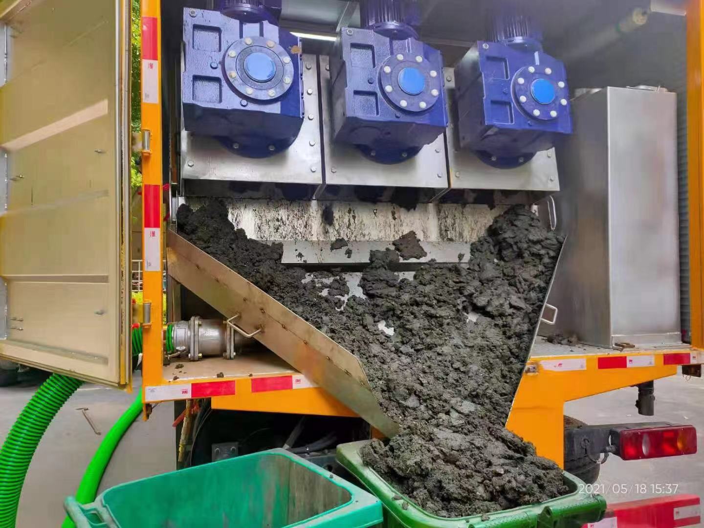 镇远化粪池清掏城市维护站-泥浆净化干湿分离处理